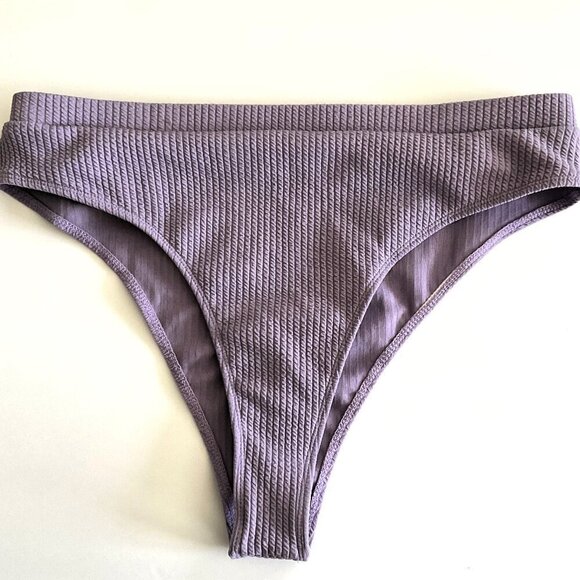 NEW PURPLE HIGH CUT BIKINI BOTTOMS PLUS 3XL (Runs smaller) - Picture 1 of 8